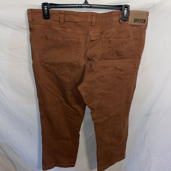 Duluth Flex Fire Hose Men’s Work Pants Size 42x30 Light Brown Outdoors Comfort - Picture 8 of 12